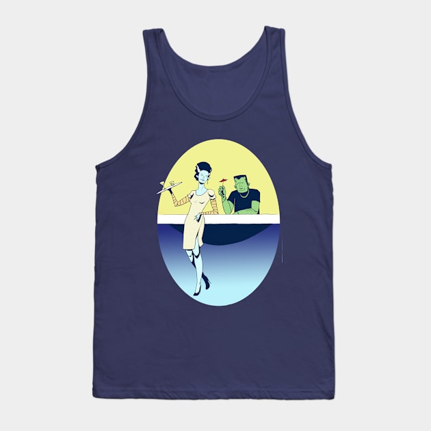 Frankenbar Tank Top by MMillerIllustration